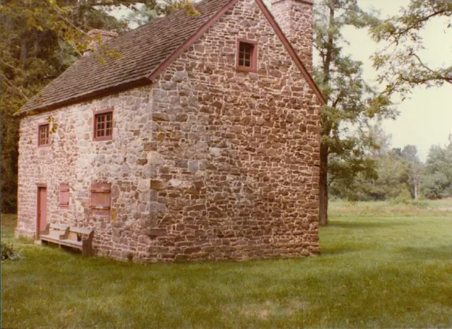 Mouns Jones House, southwest perspective view (1979)