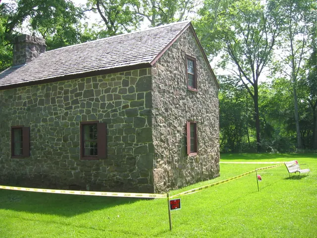 Michael Fulp House, northeast perspective view (2009)