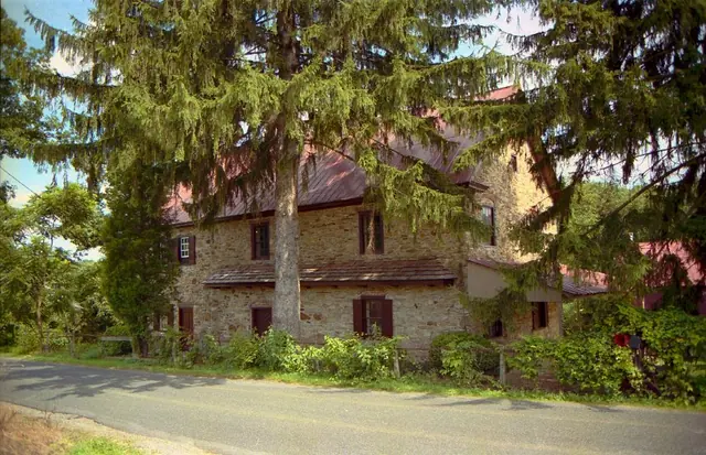 #1, KHPH2: North eaves wall with pent roof, c. 1990