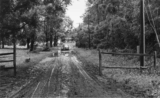 Morlatton Village, aftermath of 1972 flood