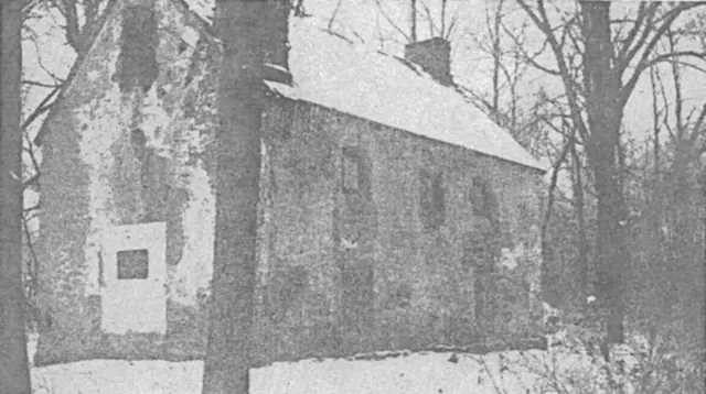 Mouns Jones House, southeast perspective view (c.1940)