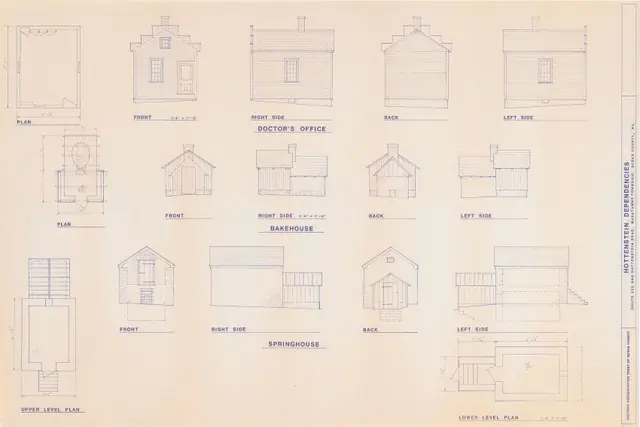 19: Dependency plans and elevations by Barry Stover