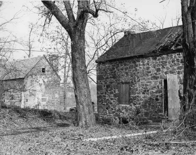Morlatton Village, southwest perspective view (1966)