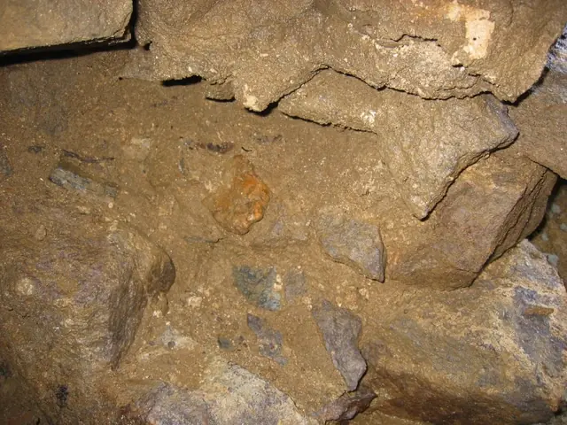 Pre-restoration view of interior DeTurk kitchen wall under window