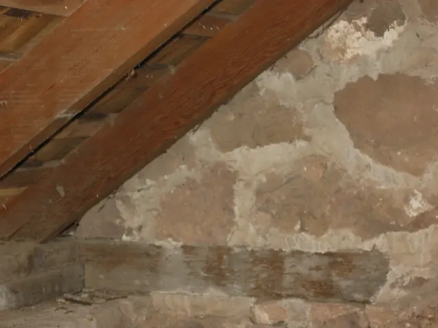 Michael Fulp House, interior view wall-plate tie, image #1 (2010)